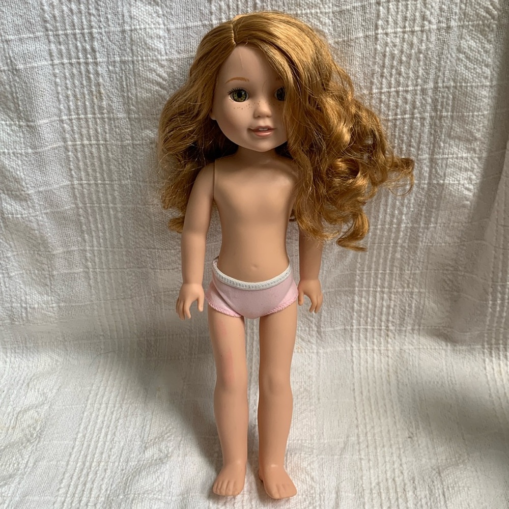 American Girl Wellie Wishers doll and accessories